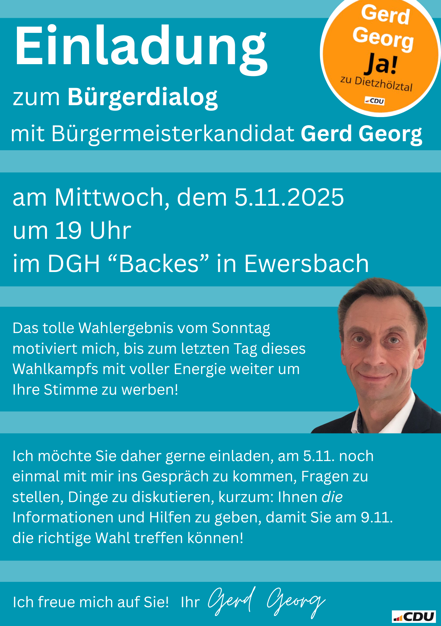 BGM Einladung Backes