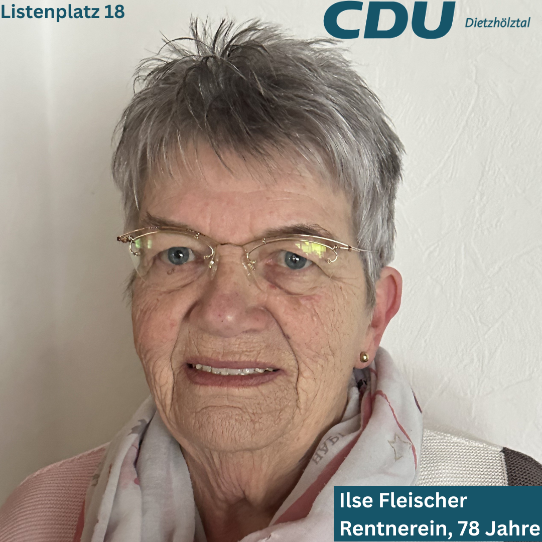1 Ilse Fleischer